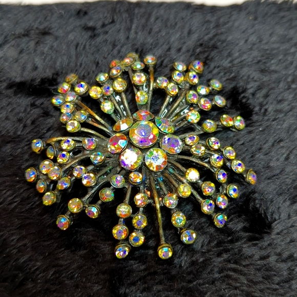Jewelry Vintage Crystal Brooch Poshmark